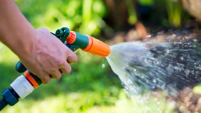 Gun nozzle hose water sprayer watering garden